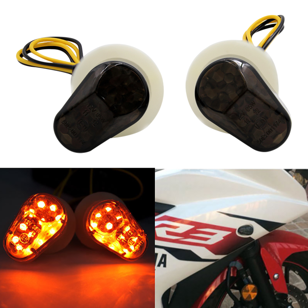 Sos Light Strobe - 2 Buah Lampu Sein Sepeda Motor