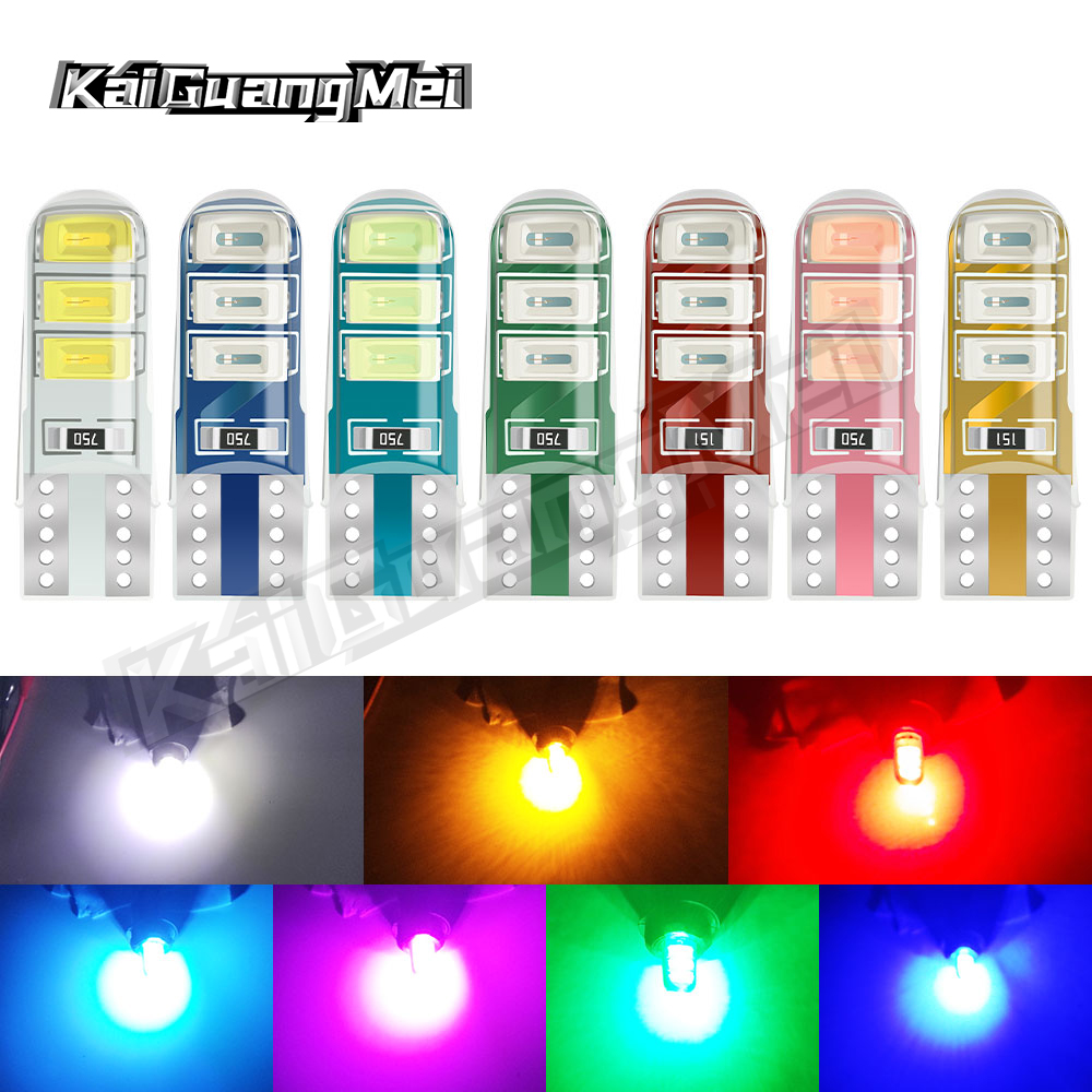 Sos Light Strobe - 2/10 Buah T10 W5W Lampu LED