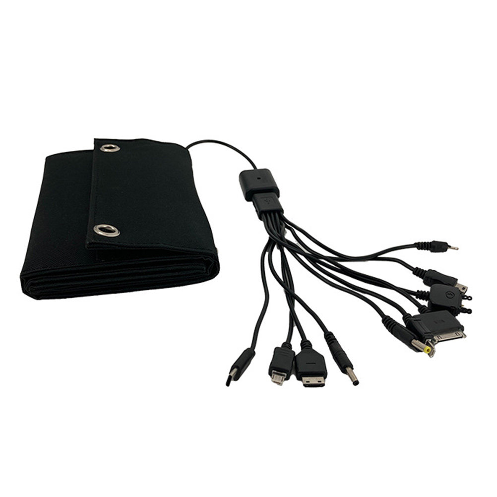 Solar Emergency Charger - 1Set 15W 6V Pengisi Daya Panel