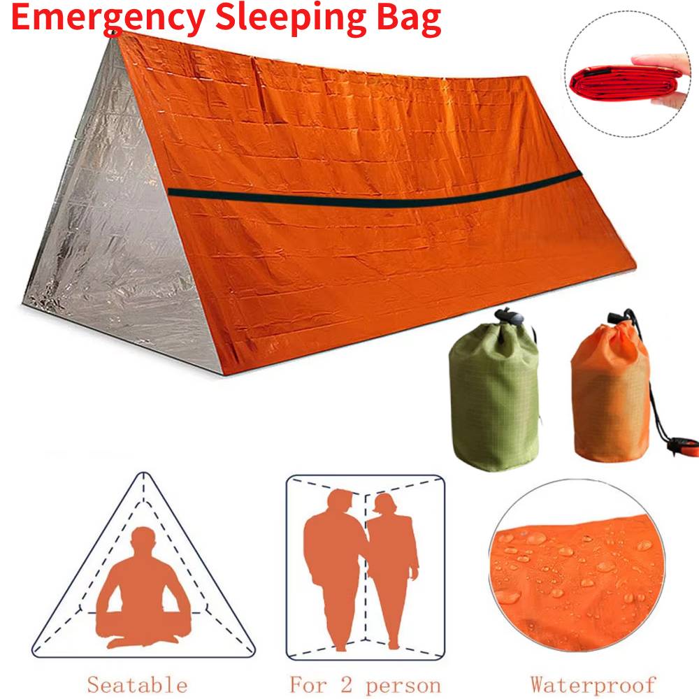 Bivy Bag Emergency - Kantong Tidur Darurat Tahan Air Portabel