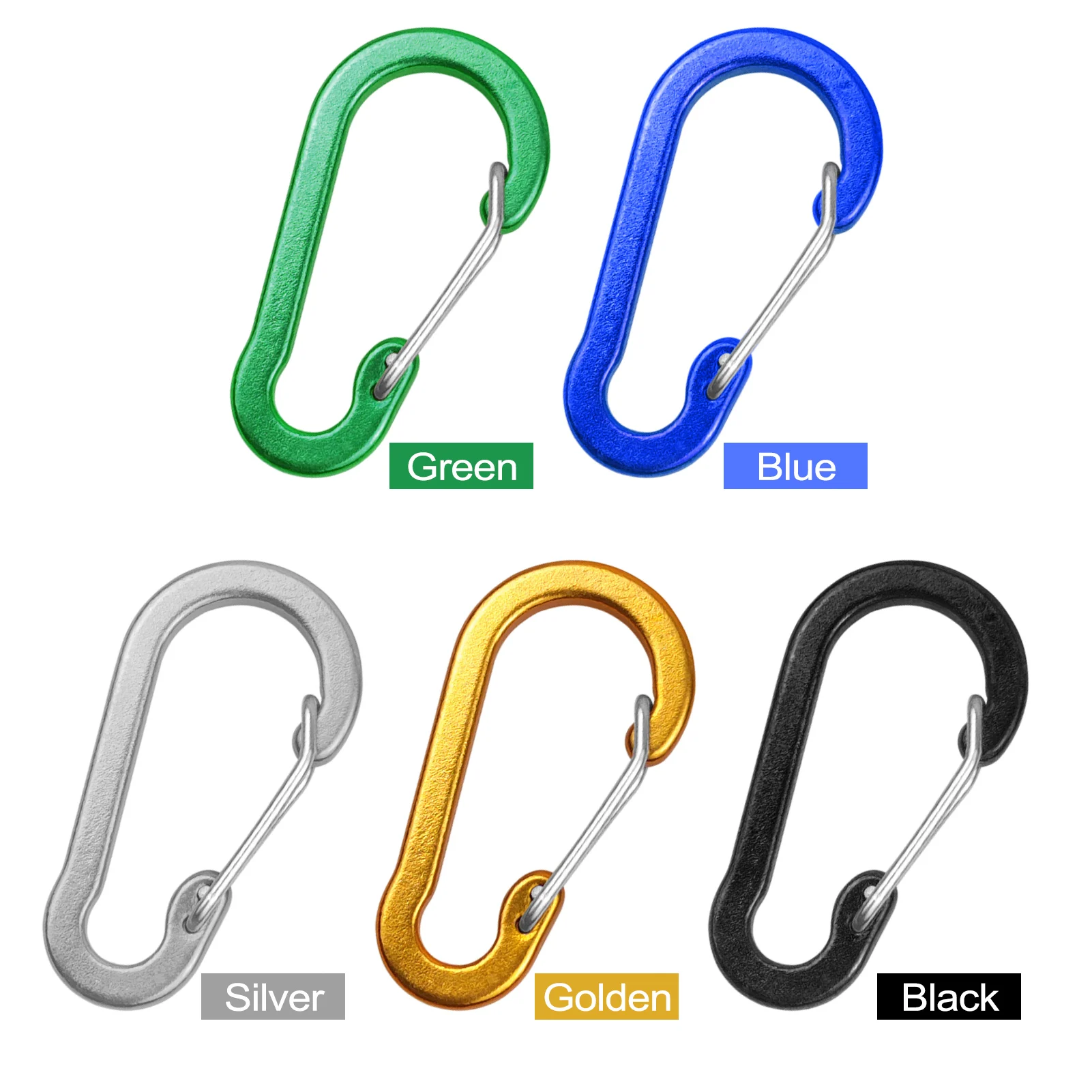 5/10/12 Buah Klip Karabiner Mi - Fishing Kit Compact ulasan dan harga