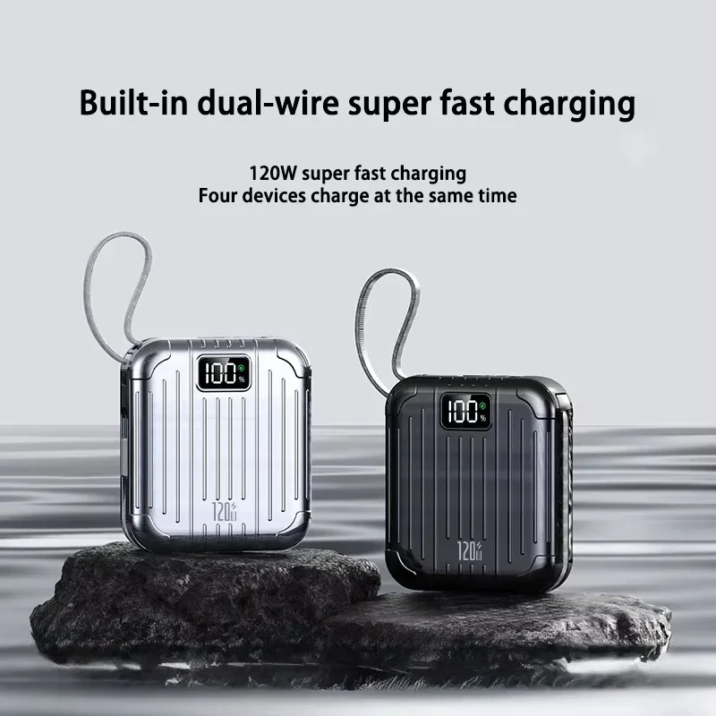 PowerBank Mini Ringkas 50000mA - Solar Emergency Charger ulasan dan harga