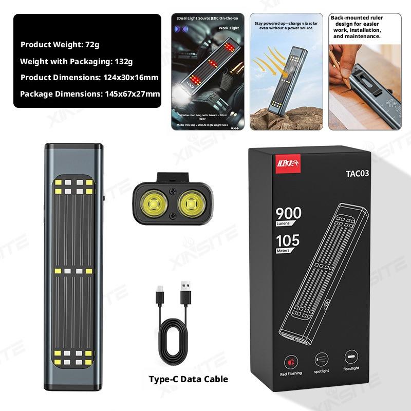 Senter Aluminium Alloy Lampu K - Solar Emergency Charger ulasan dan harga