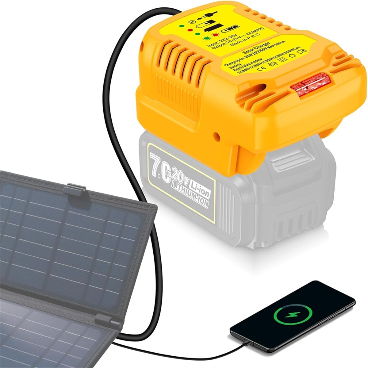 Adaptor Pengisi Daya Tenaga Su - Solar Emergency Charger ulasan dan harga