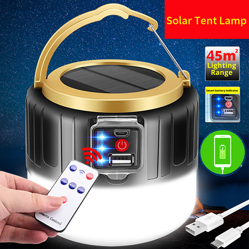 Lampu Kemah LED Tenaga Surya 2 - Solar Emergency Charger ulasan dan harga