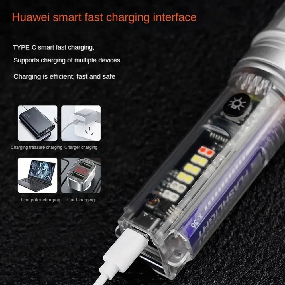 Senter LED Kuat Dengan Lampu S - Solar Emergency Charger ulasan dan harga