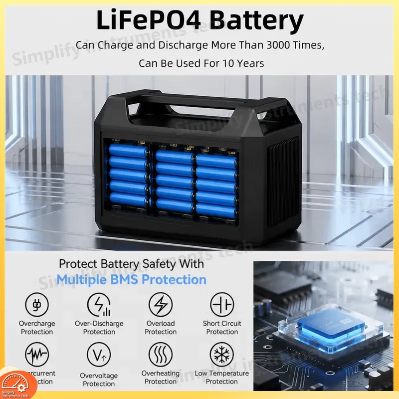 Stasiun Daya Portabel 1200W, G - Solar Emergency Charger ulasan dan harga